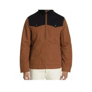 NWT Pendleton Men Dry Canvas Zip Work Jacket Sand